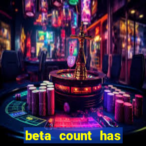 beta count has changed pt br